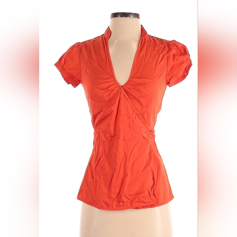 Charlotte Russe S v-neck blouse